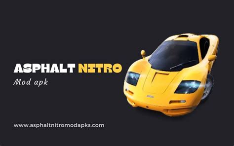 asphalt nitro apk + mod (unlimited money and tokens)